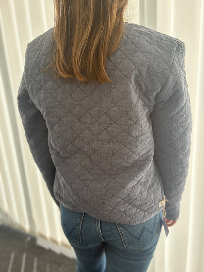 Quilted jakke Blå